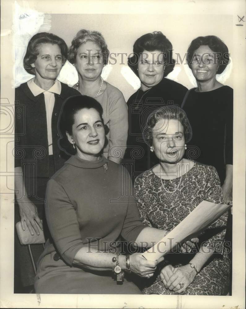 1965 Press Photo Little Sisters of the Poor Guild newly elected officers