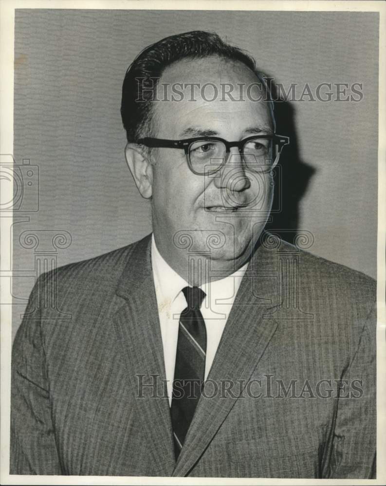 1967 Press Photo New Orleans American Public Works Association President