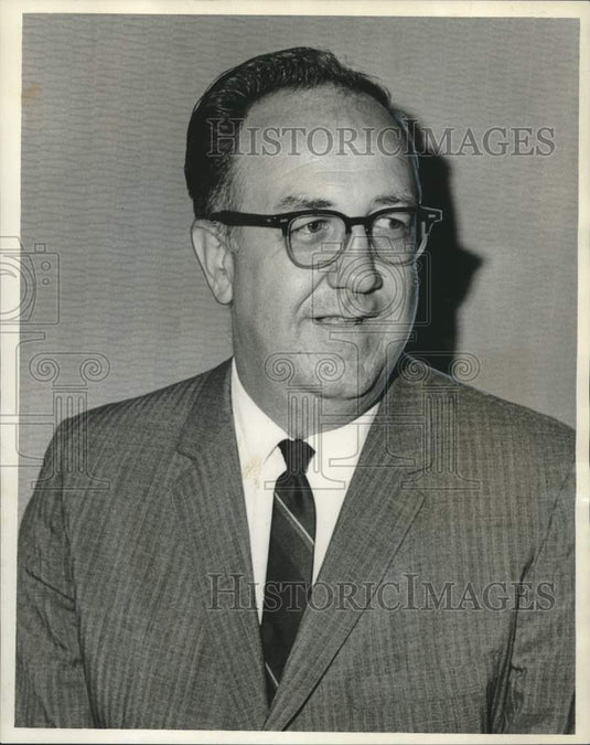 1967 Press Photo New Orleans American Public Works Association President