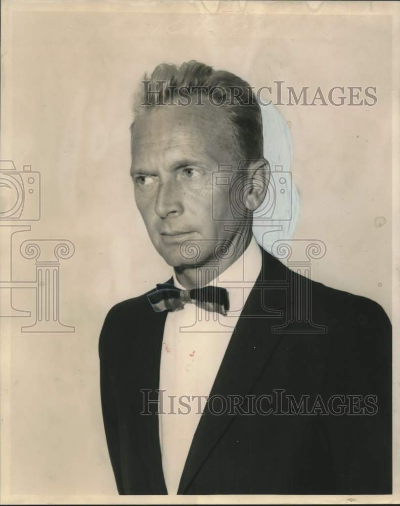 1960 Press Photo Louisiana State Health Officer George Ineichen - noo33325