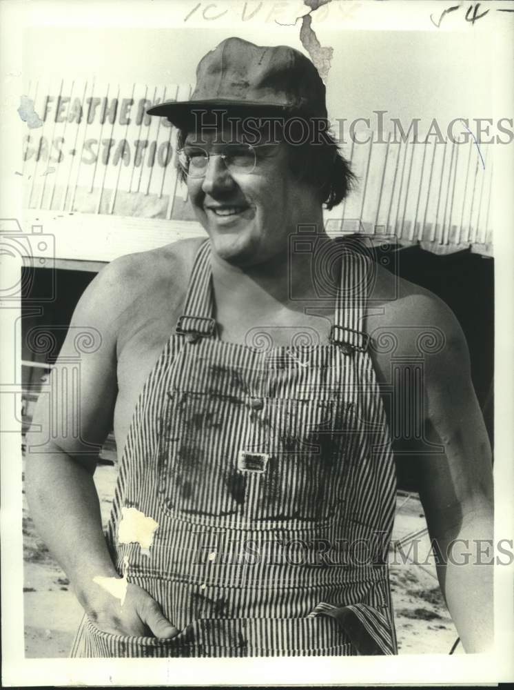 1973 Press Photo Alex Karras in New CBS Tuesday Night Movies The 500 Pound Jerk