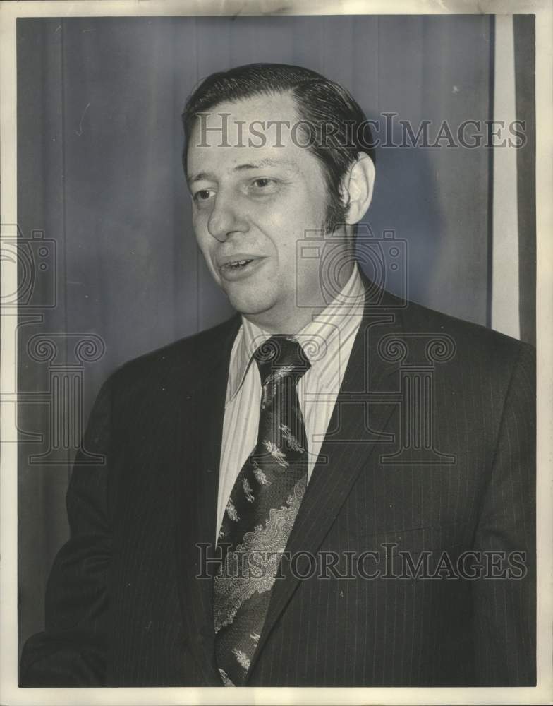 1973 Press Photo John W. Ingram Federal Railroad Administration administrator