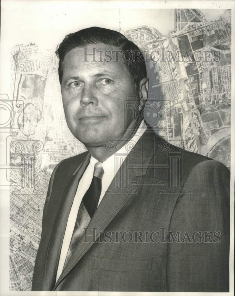 1969 Press Photo T. Hartley Kingsmill Jr., New Orleans Civil Service Commission