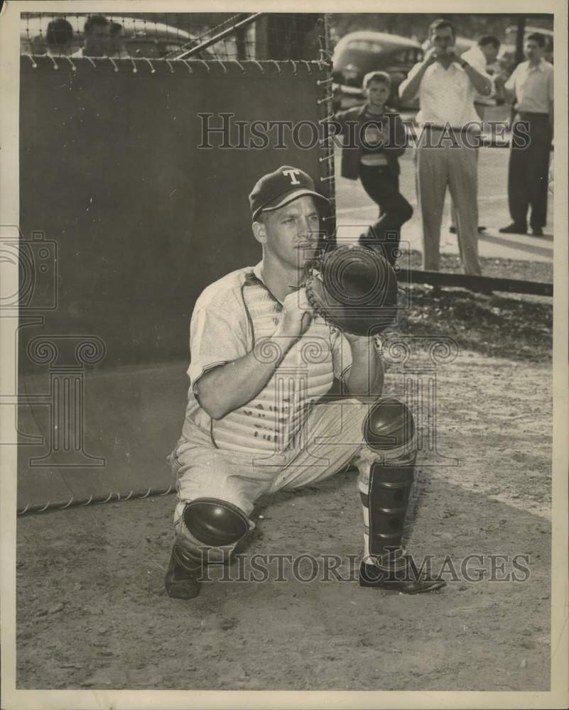 1967 Press Photo Ellsworth Kinery, Catcher for Tulane University - noo33474