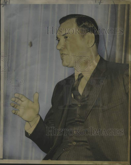 1967 Press Photo Governor Claude Kirk of Florida - noo33508