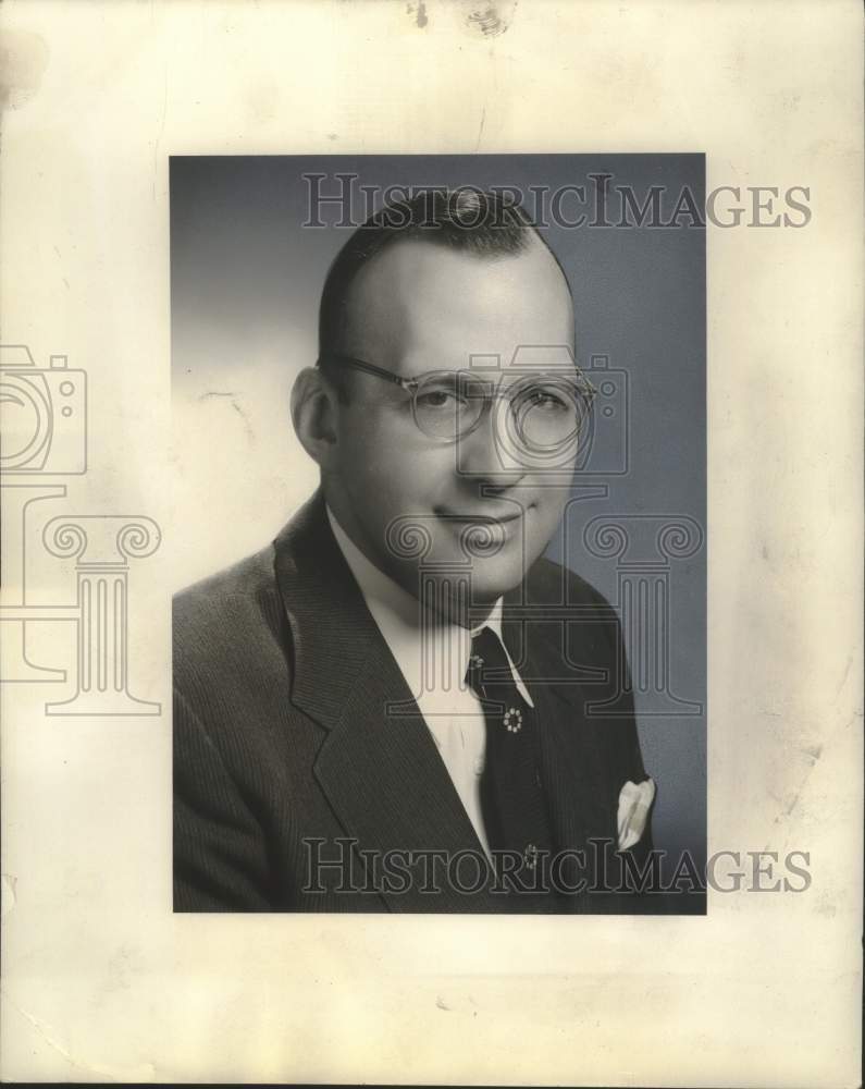 1960 Press Photo Roy King, New York editor Supermarket &amp; Grocery Trade Journal