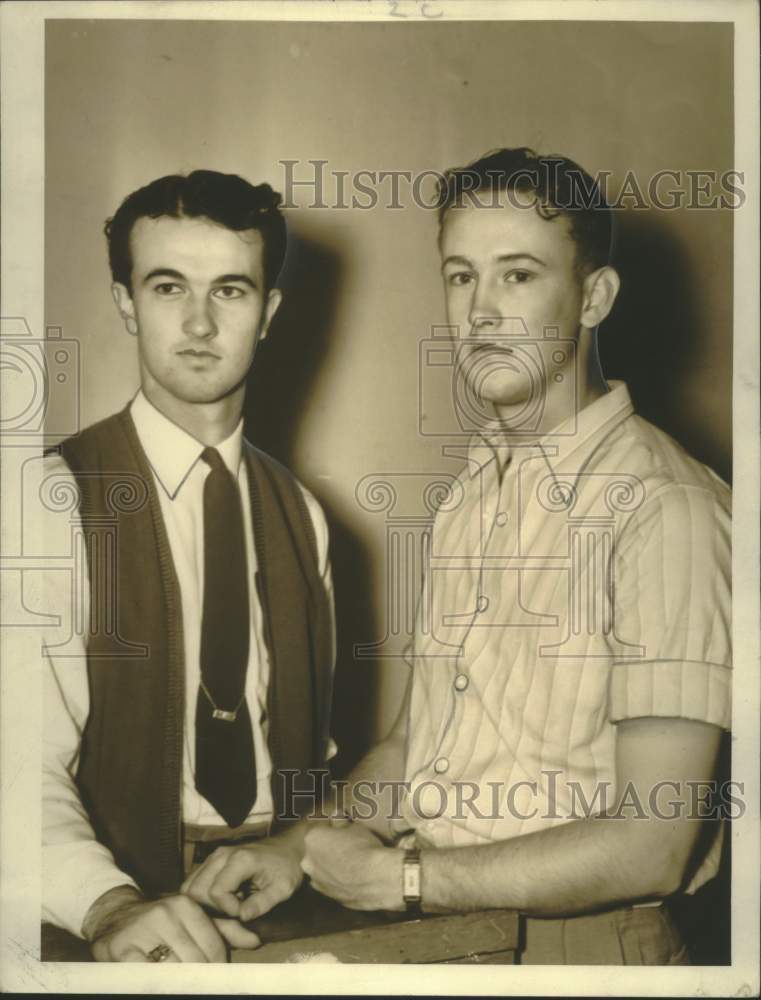 1967 Press Photo Howard Pollet and Al Jurisich - noo33801