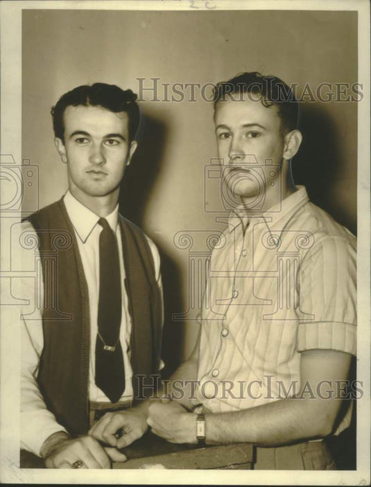 1967 Press Photo Howard Pollet and Al Jurisich - noo33801