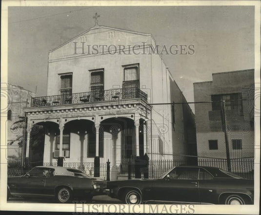 1973 Press Photo Insight Center Offering Food & Shelter For Former Prisoners- Historic Images