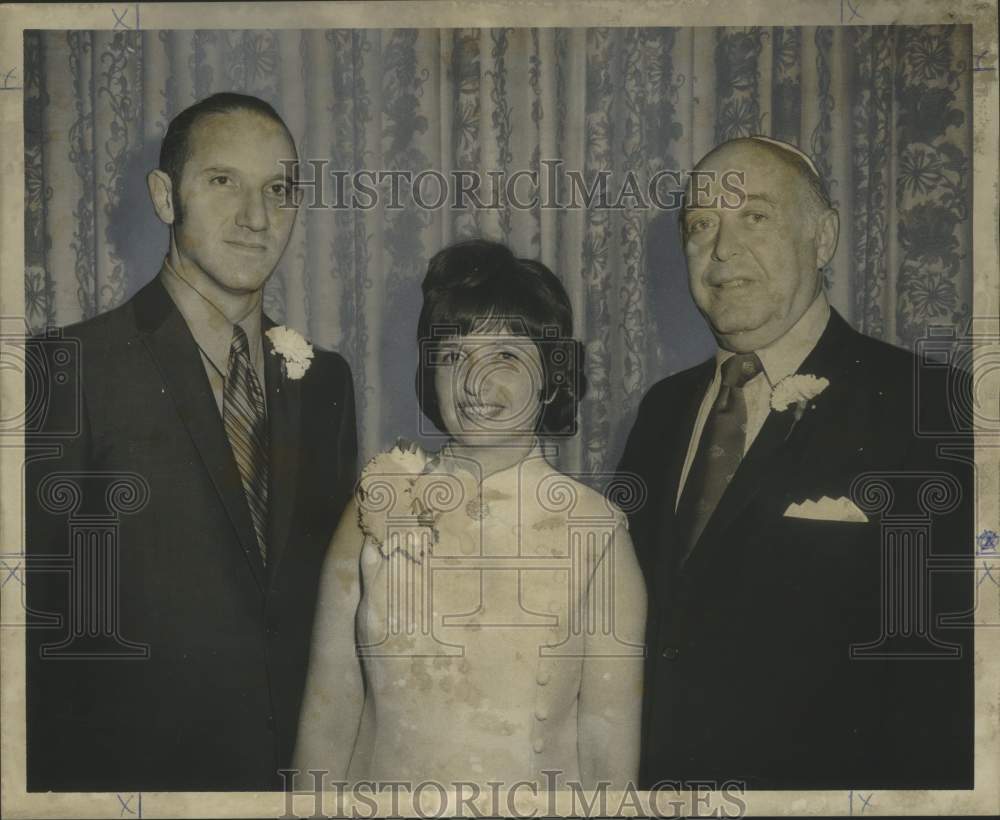 1970 Press Photo New Officers of the Conservative Congregation of New Orleans