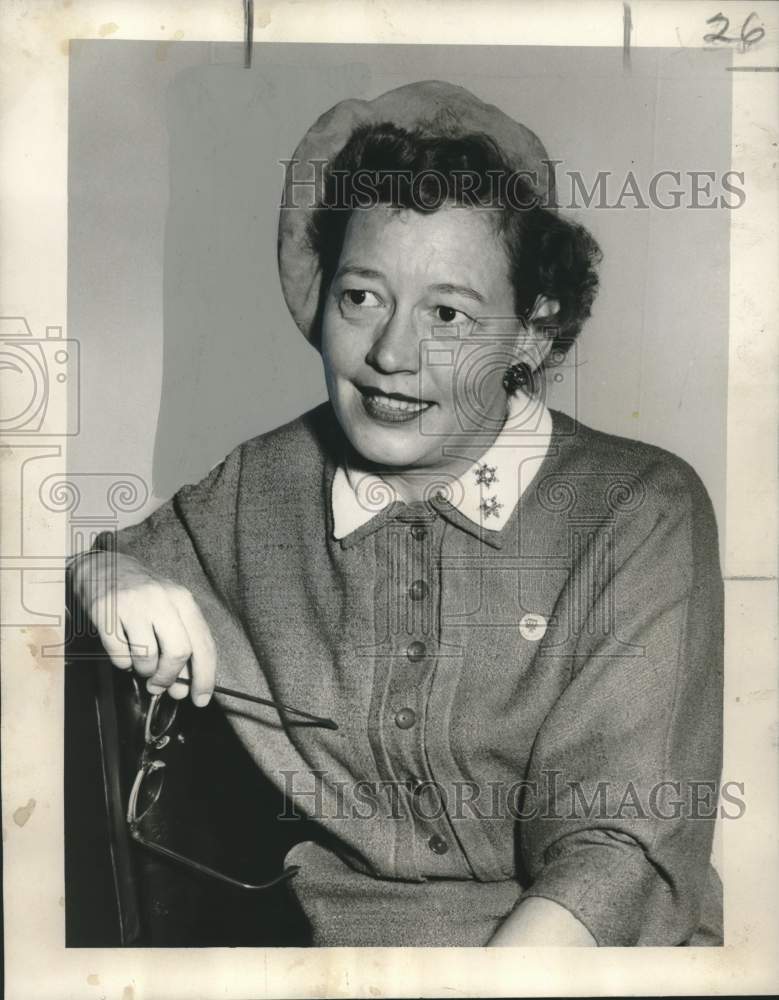 1954 Press Photo Mrs. Stephen Lichtblau - noo34607