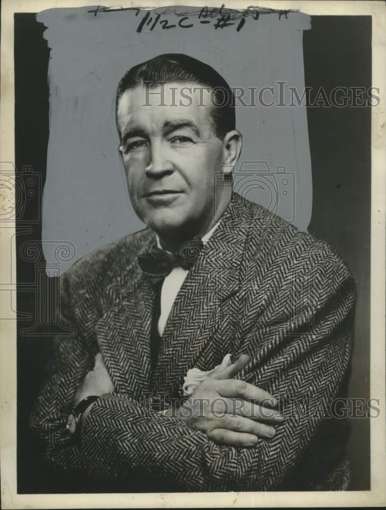 Press Photo Frank Leahy, Notre Dame Football Coach - noo34757- Historic Images