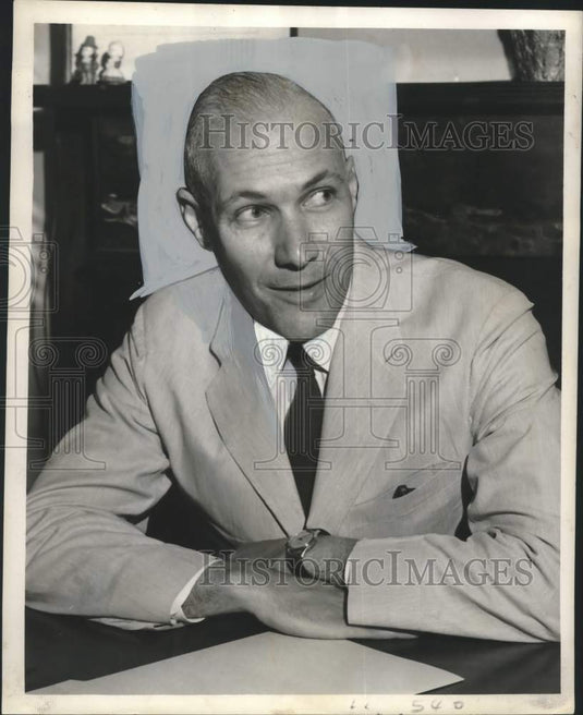 1958 Press Photo George M. Leake - noo34760