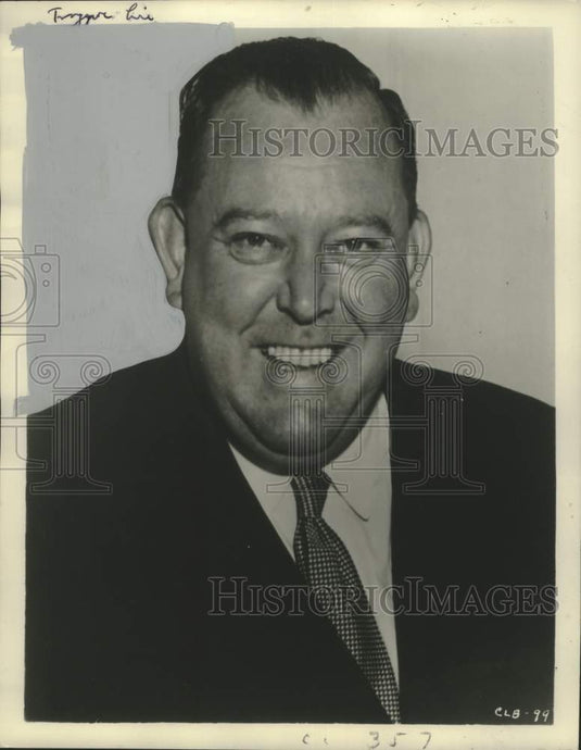 1953 Press Photo Trygve Lie, former secretary-general of the United Nations