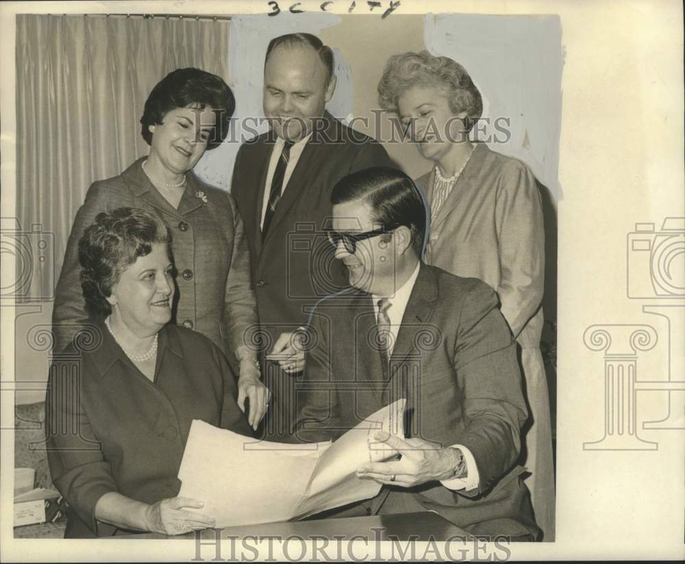 1966 Press Photo New officers of the Jefferson Cultural Council - noo35559- Historic Images