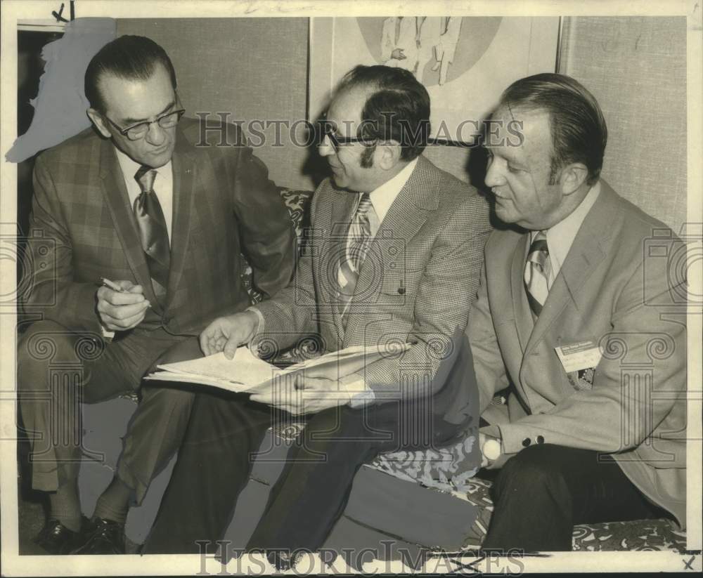 1970 Press Photo Participants in Convention of dental fraternity in New Orleans