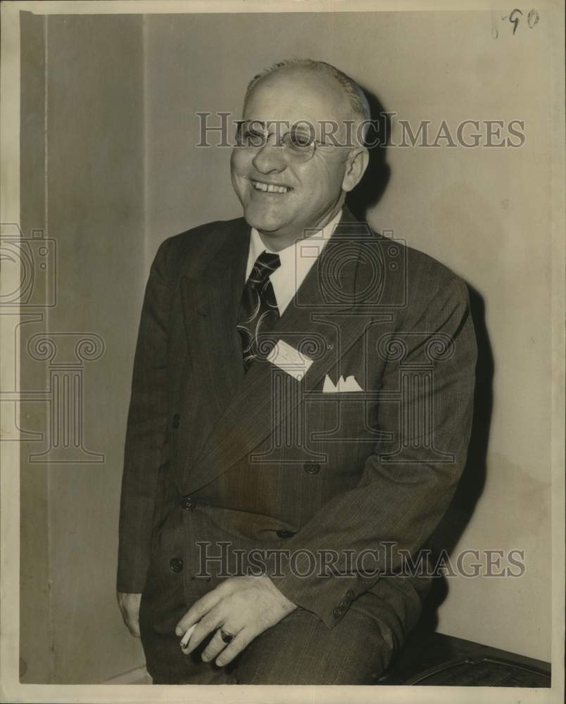 1947 Press Photo San Diego&#39;s Mayor Harley Knox - noo36197