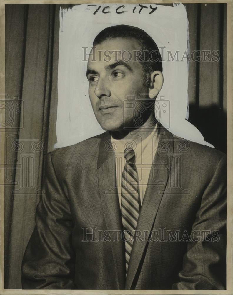 1968 Press Photo Mike Lala elected president of the Press Club of New Orleans