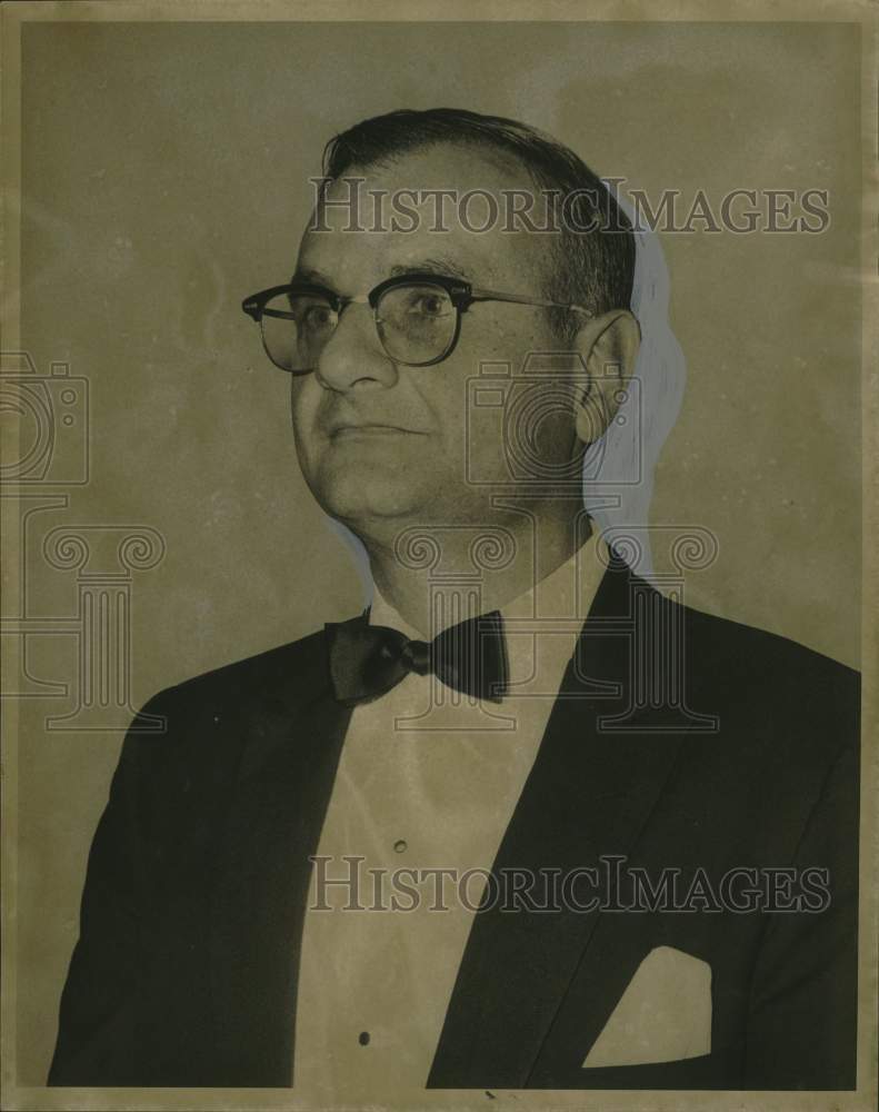 1967 Press Photo Allen H. Johness Jr., Pres. Community Concert Assn. New Orleans