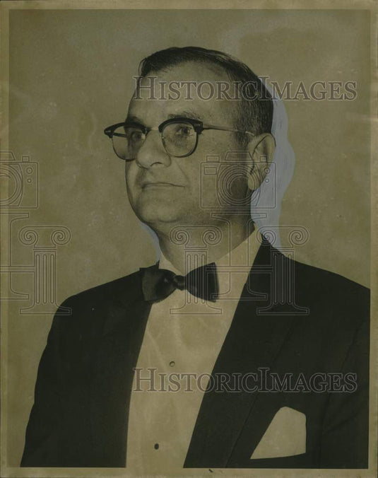 1967 Press Photo Allen H. Johness Jr., Pres. Community Concert Assn. New Orleans