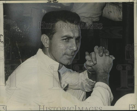 1964 Press Photo Bobby Johns, drives Holman-Moody Ford in Grand National racing- Historic Images