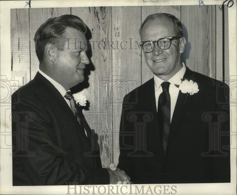 Load image into Gallery viewer, 1969 Press Photo Chairman of East Jefferson Council of Chamber of Commerce
