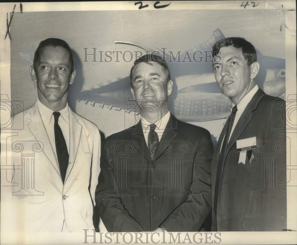 1965 Press Photo Ad Club of New Orleans Officers at Monteleone Hotel - noo36962