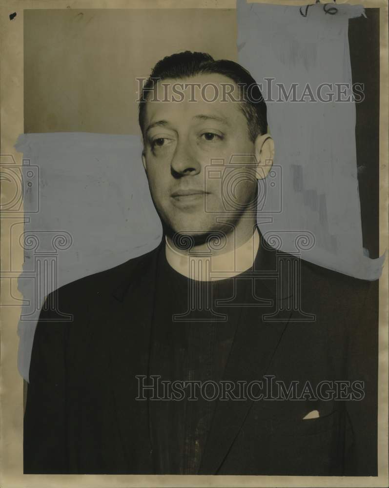 1959 Press Photo Reverend John Jenkins, Academy of Religion and Mental Health