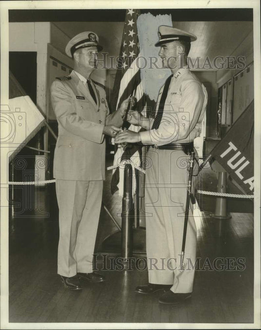1967 Press Photo Midshipman Captain David Charles Long, battalion commander