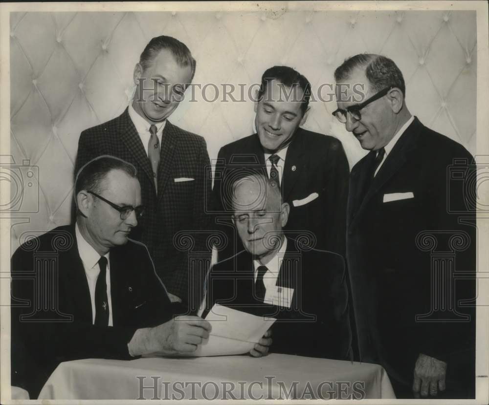 1961 Press Photo Officers of Chapter 26 Institute Real Estate Appraisers