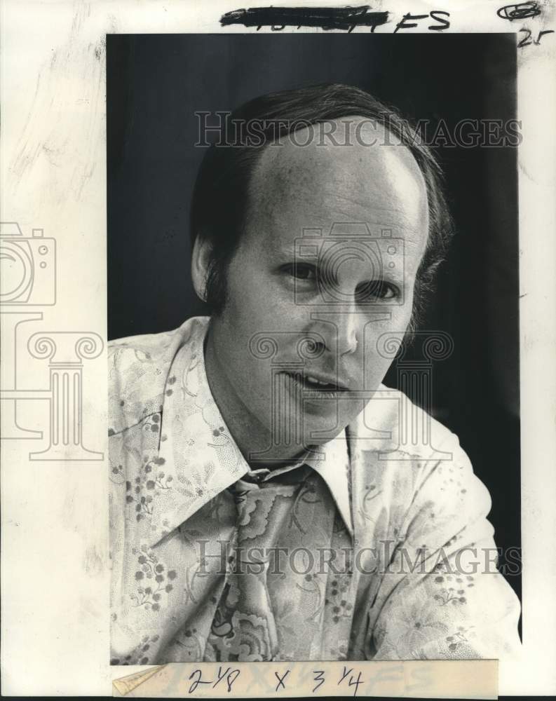 1977 Press Photo Patrick Koloski, Sanitation Department Head of New Orleans- Historic Images