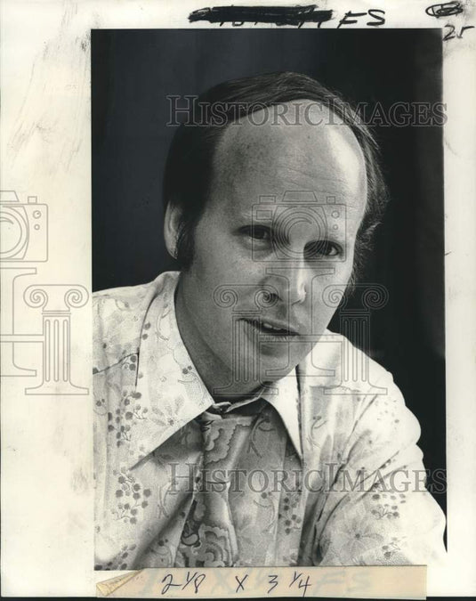 1977 Press Photo Patrick Koloski, Sanitation Department Head of New Orleans- Historic Images