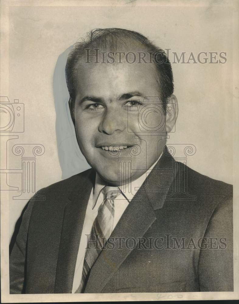 1969 Press Photo Gregory Lomando, President -Hotel-Motel Greeters International- Historic Images