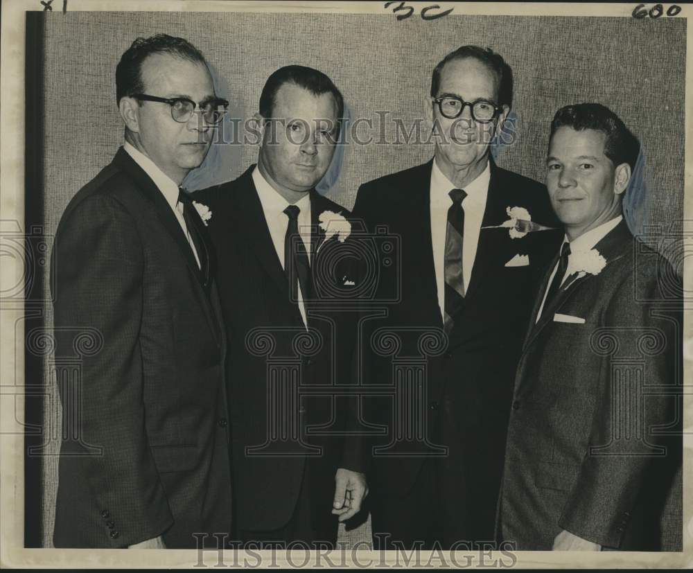 1966 Press Photo Officers of New Orleans Exchange of Consumer Finance Companies