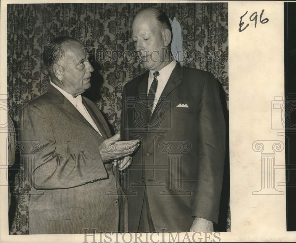 1966 Press Photo Speakers at New Orleans Retail Grocers&#39; Association- Historic Images