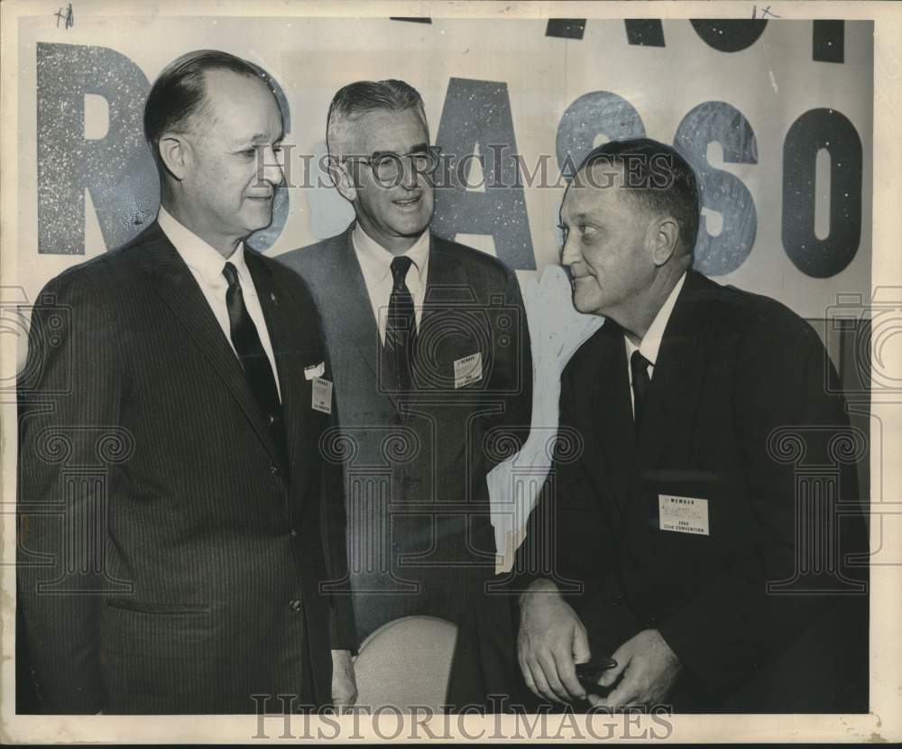 1960 Press Photo Garland Mahaffey, president of Louisiana Auto Dealers Assoc.- Historic Images