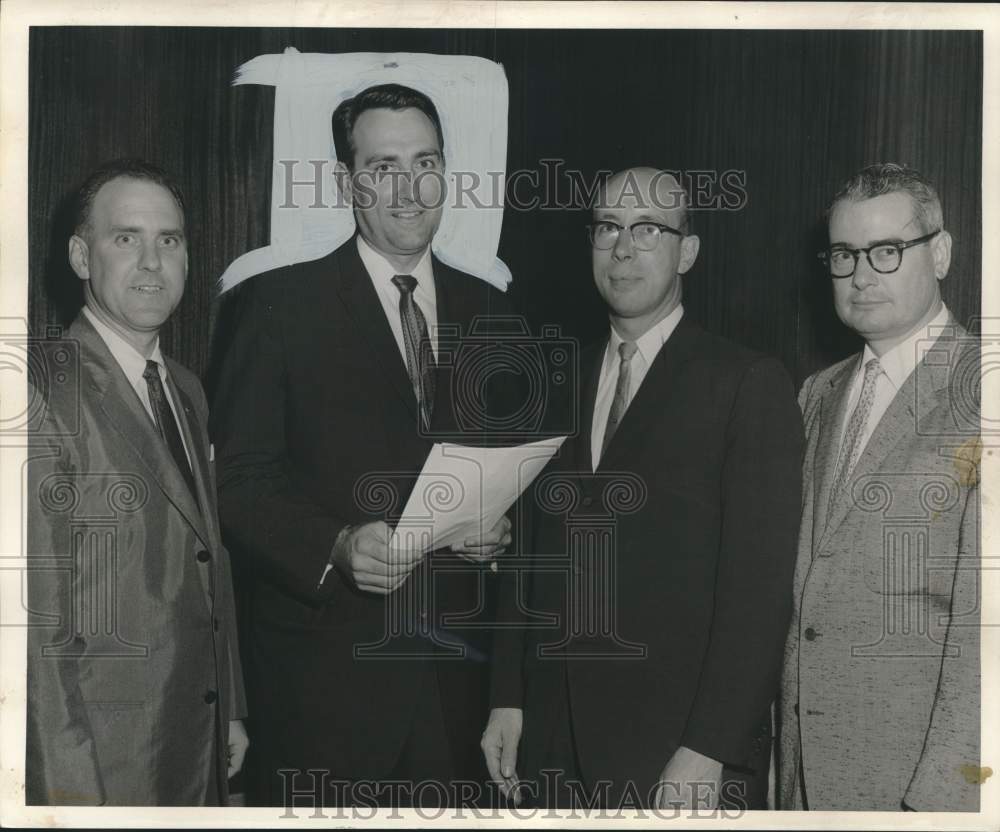 1961 Press Photo James Maher, president of New Orleans Public Accountants