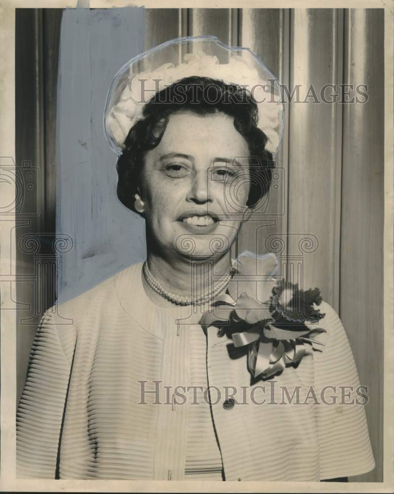 1962 Press Photo Mrs. Ernest Latter, Chevra Thilim Sisterhood new President
