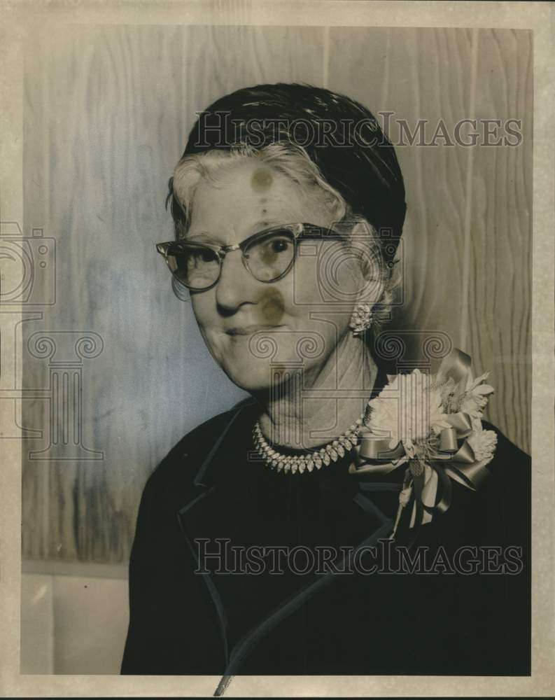 1967 Press Photo Mrs. Ellis F. Magnon, New Orleans chapter of HOPE president