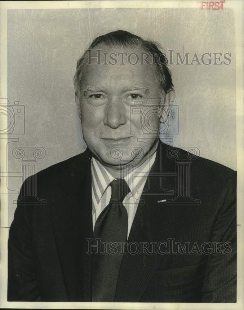 1976 Press Photo Dr. Herbert E. Longenecker of Tulane University- Historic Images