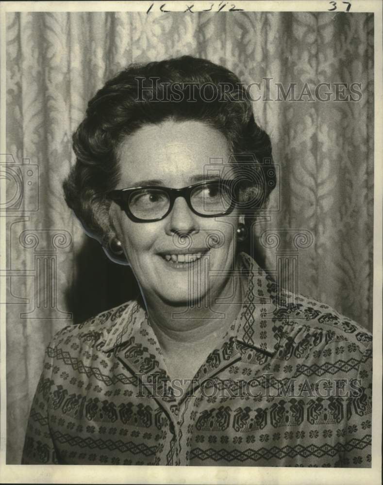 1970 Press Photo Dr. Margaret Jolley, Home Economics Professor at Nicholls State- Historic Images