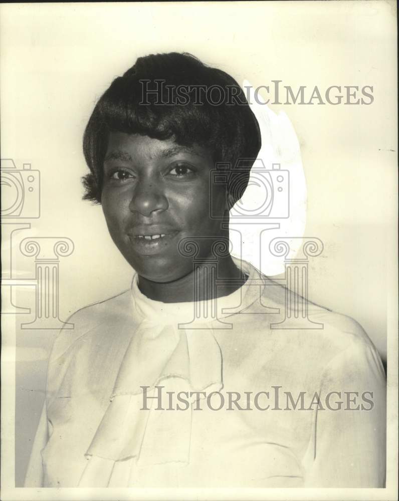 1970 Press Photo Floria Lancaster, athletic assistant in New Orleans Recreation- Historic Images