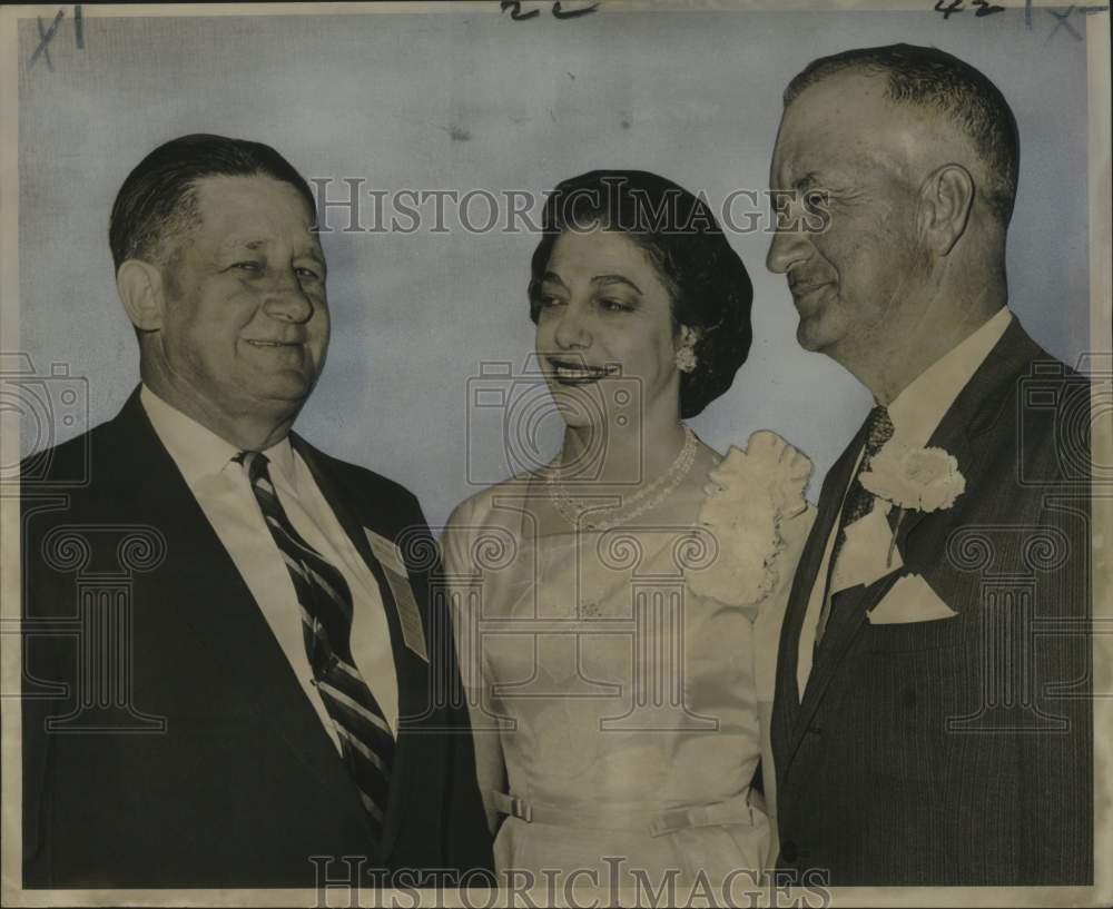 1964 Press Photo Grand Lodge of Benevolent Knights of America Officers