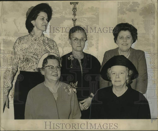 1963 Press Photo New Officers of New Orleans Council of Women Realtors installed