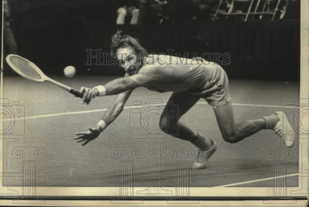 1972 Press Photo Rod Laver in tennis tournament in Dallas - noo41639- Historic Images