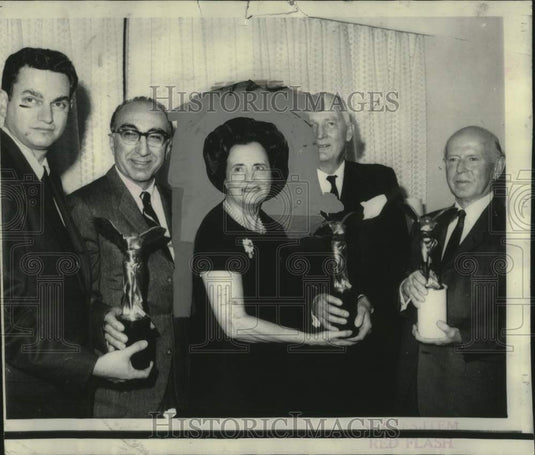 1968 Press Photo 1968 Albert Lasker Medical Research Award winners - Historic Images