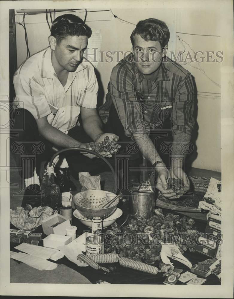 1967 Press Photo New Orleans Detectives Ronald Brady & James Kirkpatrick