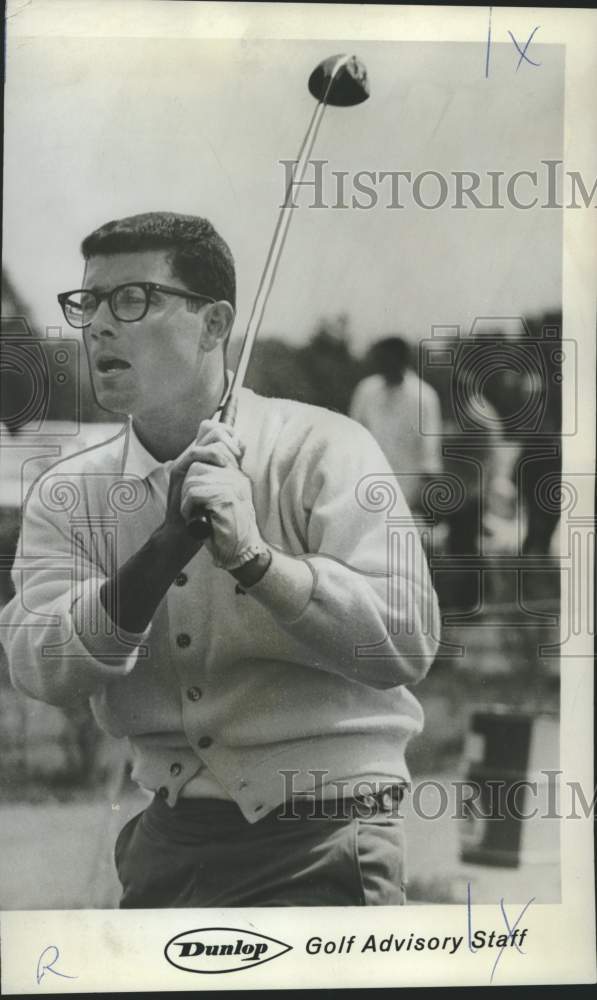 1968 Press Photo Billy Martindale competing in the Greater New Orleans Open- Historic Images