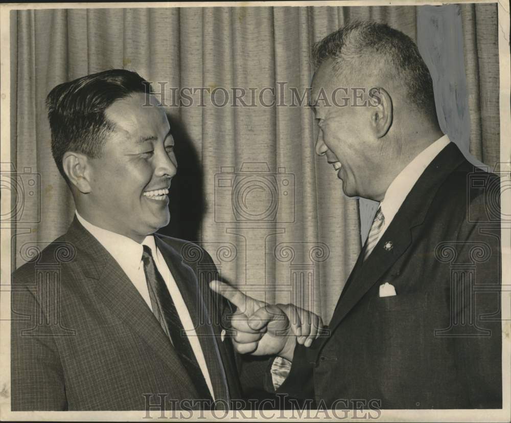 1964 Press Photo Korean Legislators in New Orleans on United States Tour - Historic Images