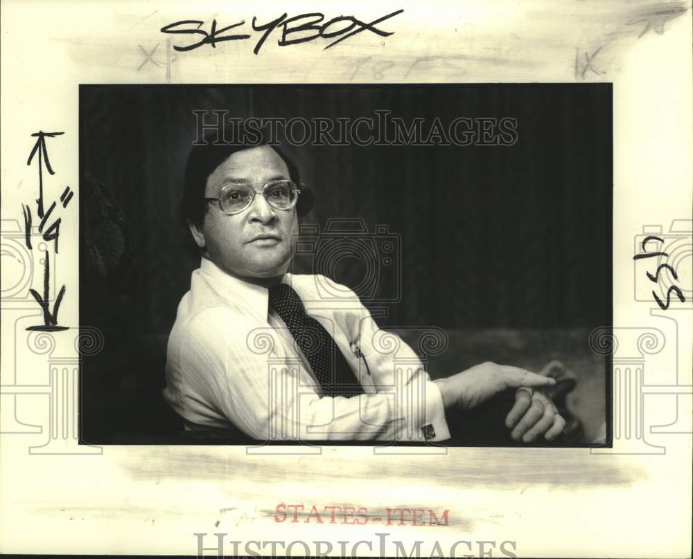 1976 Press Photo Mayor Ernest N. Morial of New Orleans - noo42847